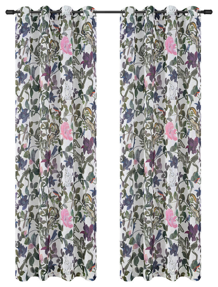 Woodland Drapery Curtain Panels with Grommets