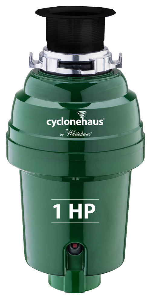 Cyclonehaus High Effciency Garbage Disposal With Solid Brass Flange