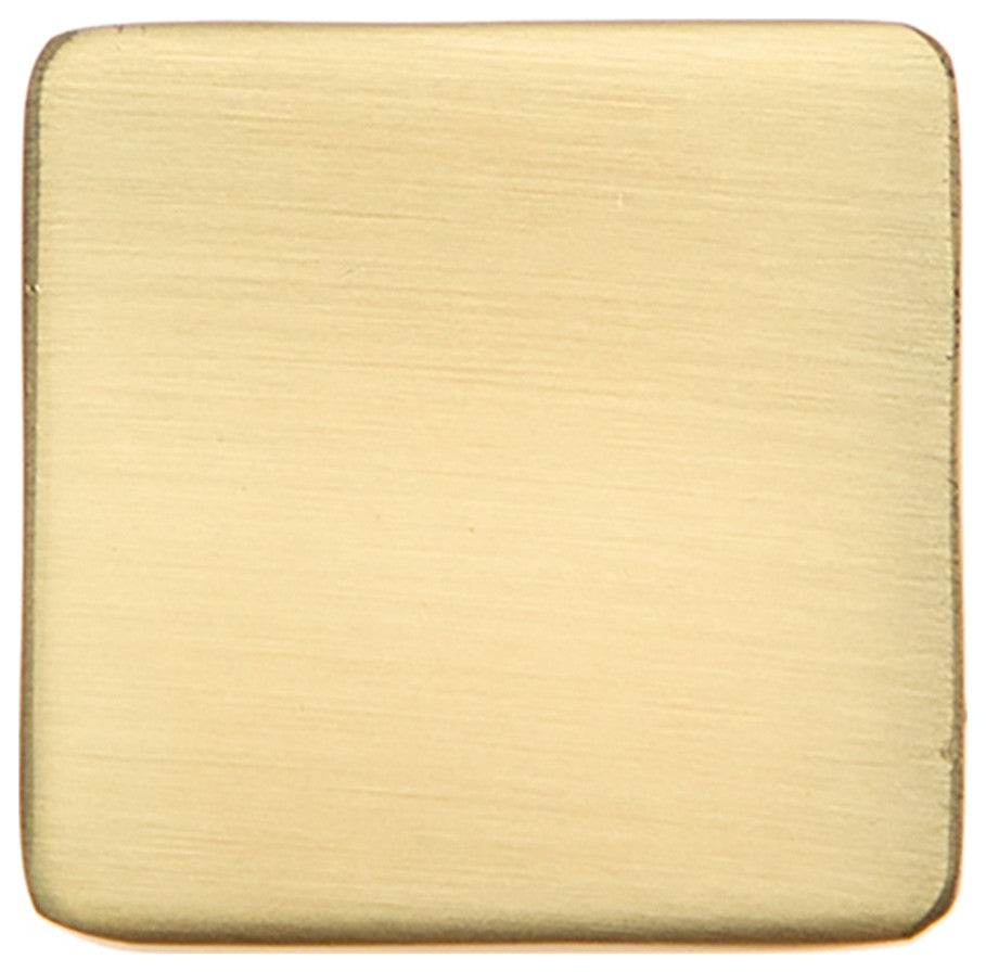 Utopia Alley Zinc Cabinet Pull/Knob, Brushed Brass, Knob, 1 Pack