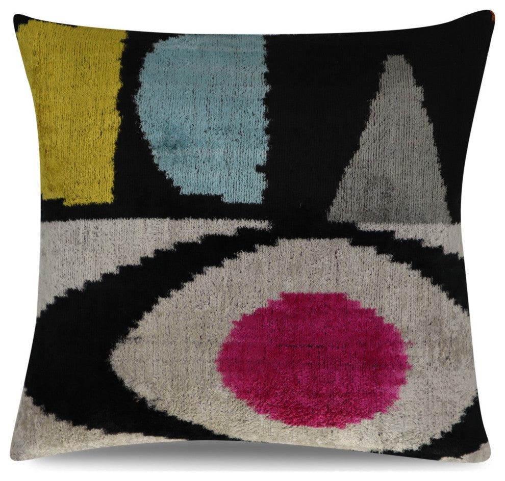 Canvello Handmade Decorative Throw Pillow With Down Filled Cushion Insert