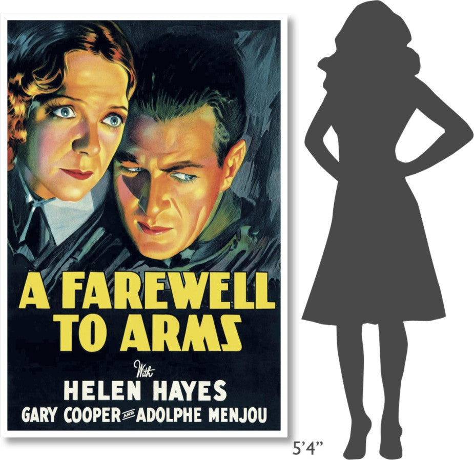 "Vintage Film Posters: Farewell to Arms" Digital Paper Print, 42"x62"