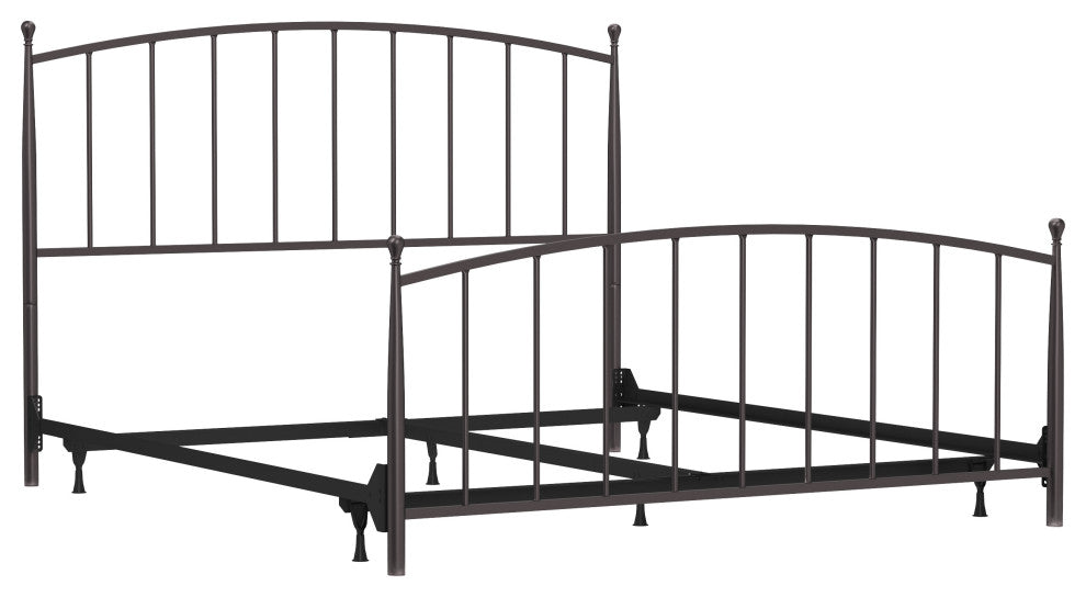 Hillsdale Warwick King Metal Bed