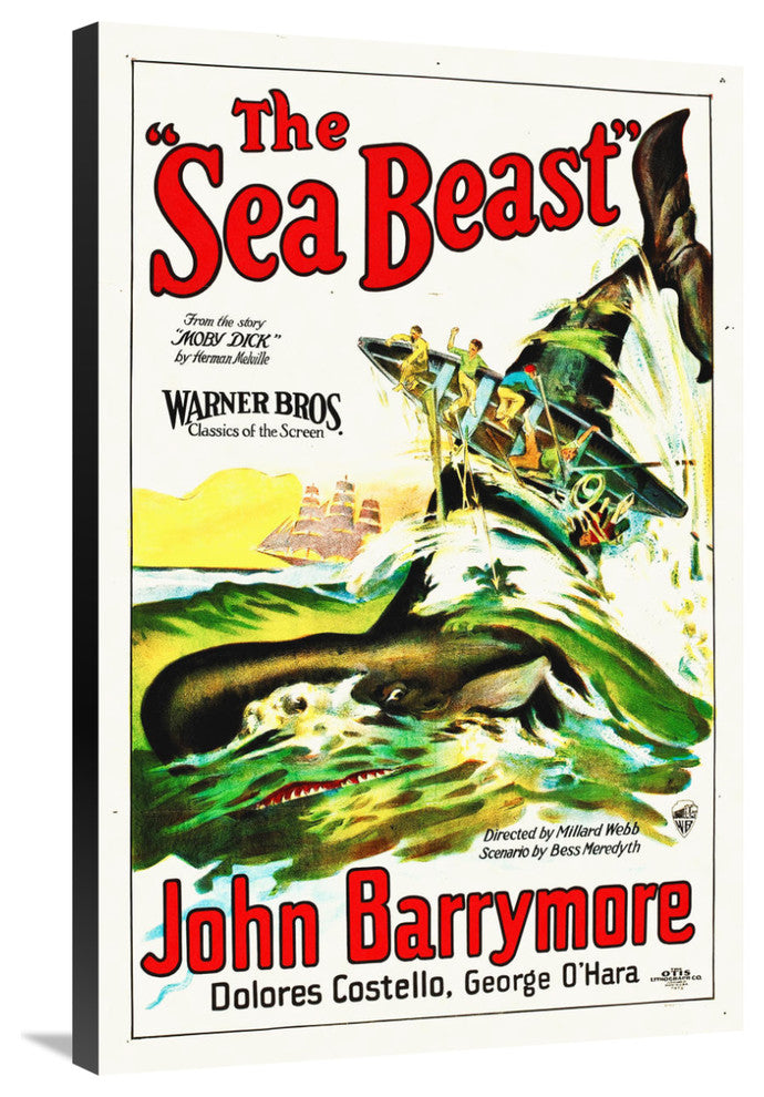 "The Sea Beast" Stretched Canvas Giclee by Hollywood Photo Archive, 24x36"