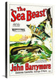 "The Sea Beast" Stretched Canvas Giclee by Hollywood Photo Archive, 24x36"