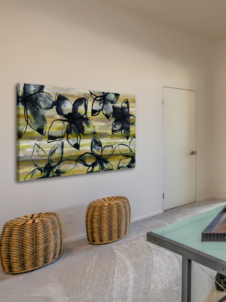 "Flowers in Bloom" Fine Art Canvas Print, 24"x16"
