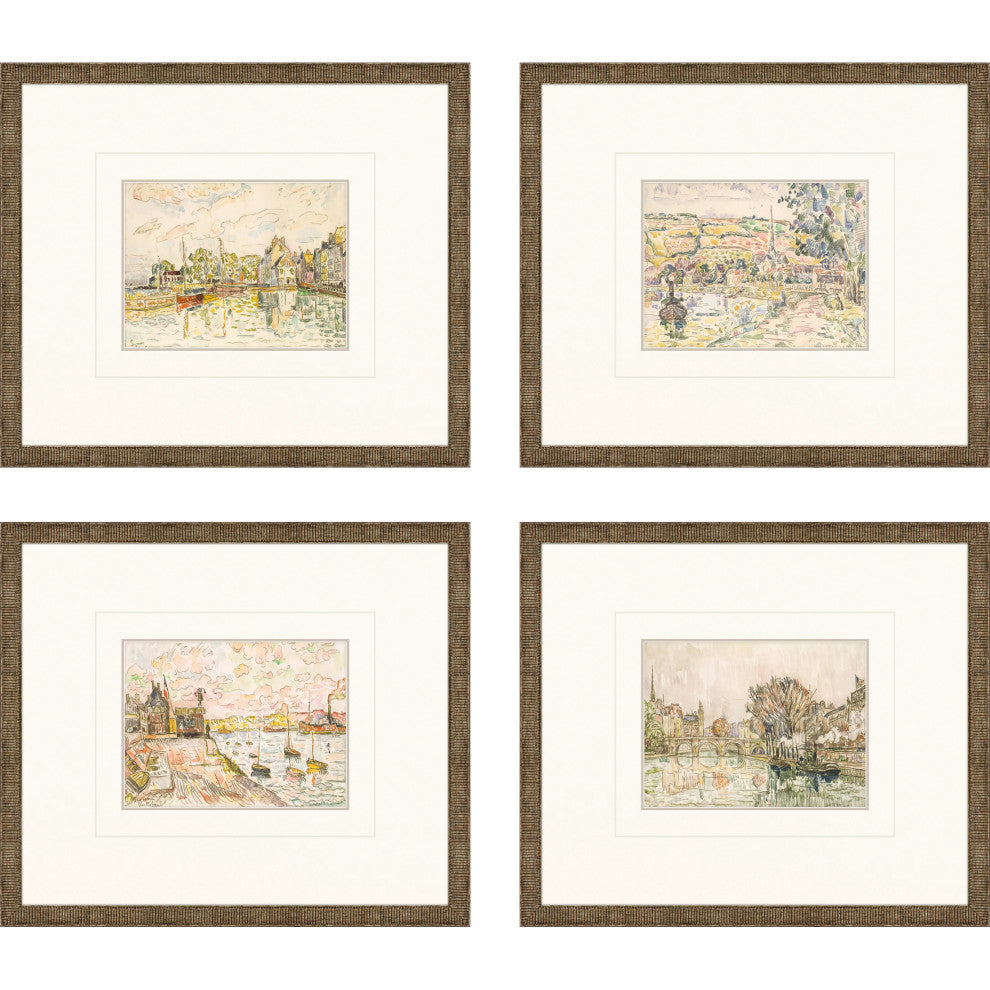 Petite Landscapes Artwork, 4-Piece Set
