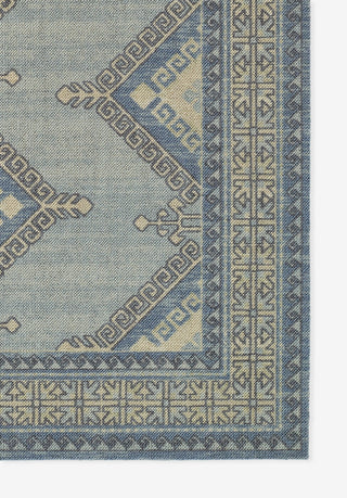 Momeni Anatolia Wool and Nylon Blue Area Rug 2' X 3'