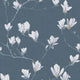 Laura Ashley Magnolia Grove Wallpaper, Dusky Seaspray