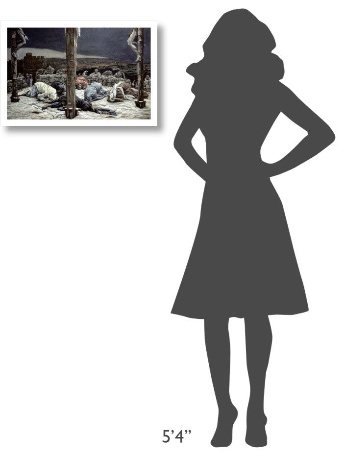"Earthquake" Digital Paper Print by James Tissot, 24"x16"