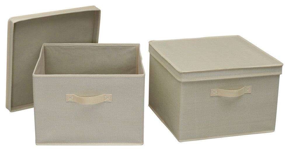 Square KD Storage Box With Lid
