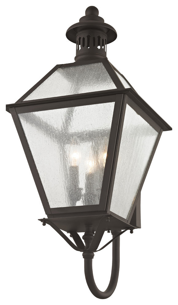 Waldwick Outdoor Wall Lantern, Bronze