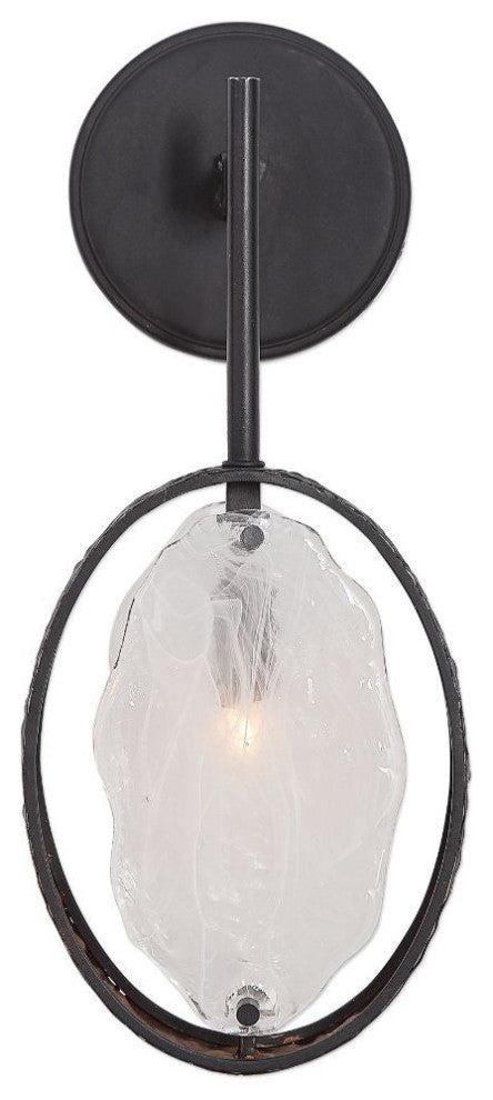 Uttermost Maxin Dark Bronze 1-Light Sconce