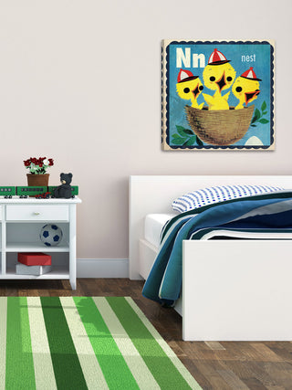 "Nest" Painting Print on Canvas by Curtis