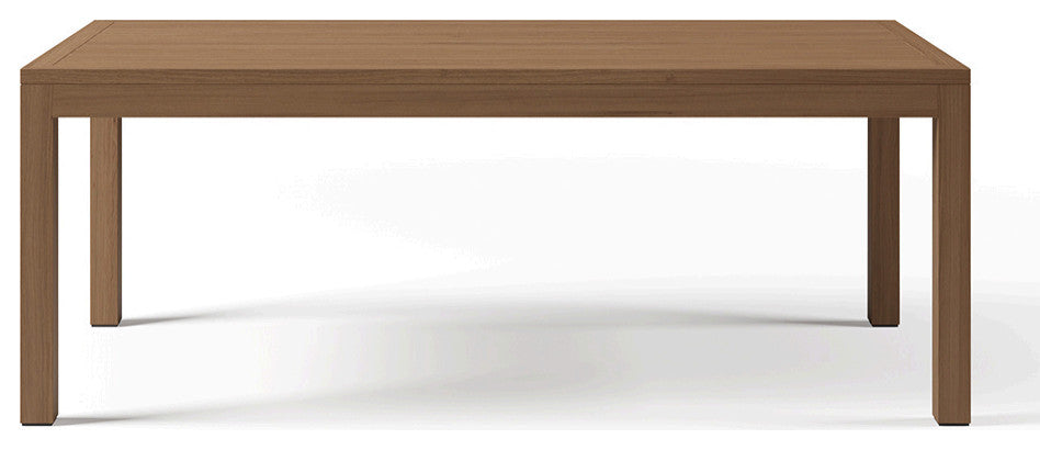 7 Pieces Outdoor Dining Set For 6 with Rectangle Table & Rope Woven Armchair