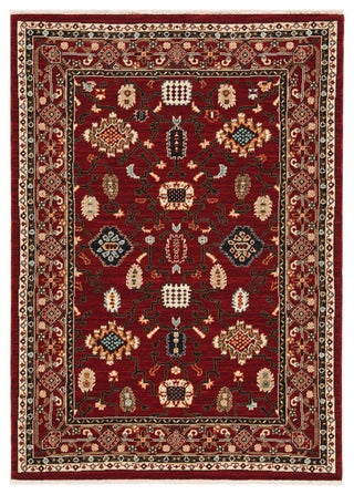 Oriental Weavers Lilihan Indoor Rug Red/ Black 9'10" X 12'10"