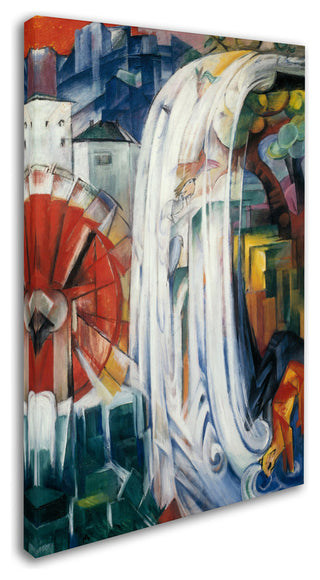 Franz Marc 'The Bewitched Mill' Canvas Art, 47 x 30