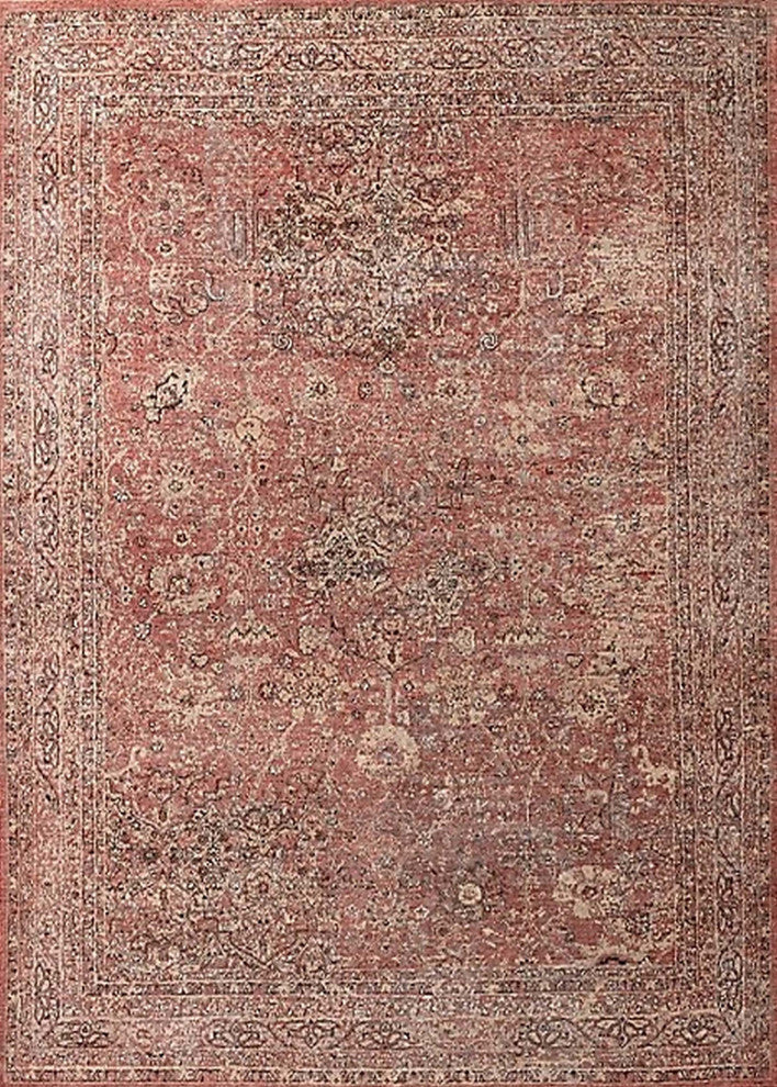 Ahgly Company Indoor Rectangle Mid-Century Modern Area Rugs, 4' x 6'