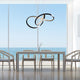 Knotted LED Dimmable Chandelier, Black