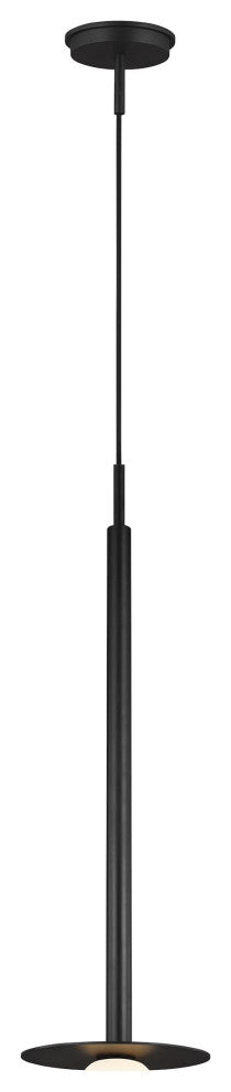 Nodes Tall Pendant, Midnight Black