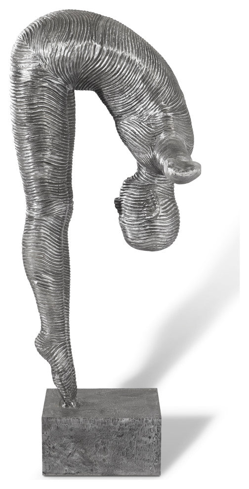 Diving Sculpture, Aluminum