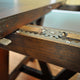 Hawthorne Rustic Cherry Square Extendable Dining Table , 66x66 4 Leaves