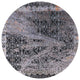 Ahgly Company Indoor Round Mid-Century Modern Area Rugs, 6' Round