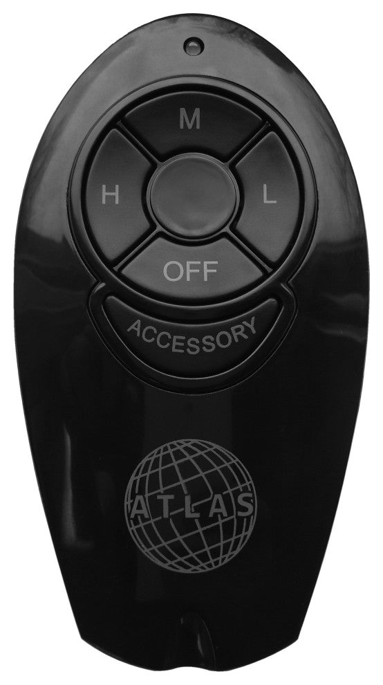 Donaire Paddle Fan Integrated LED, Matte Black, Gloss White Blades