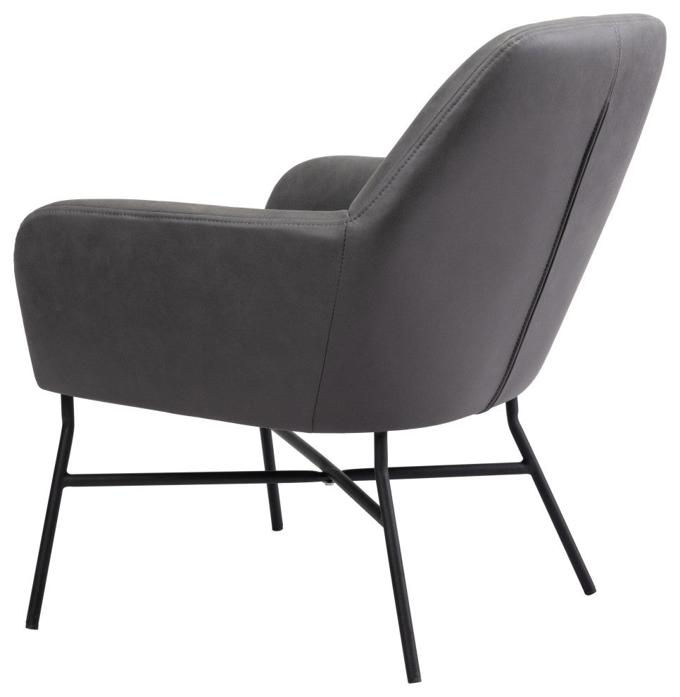 Hans Accent Chair Vintage Gray