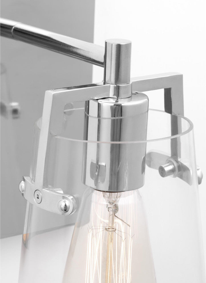 Crofton Small Sconce, Chrome
