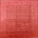 Ahgly Company Indoor Square Mid-Century Modern Area Rugs, 7' Square