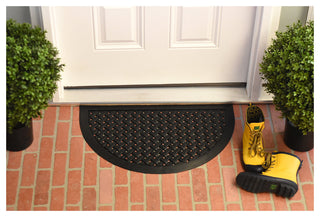 Hampton Weave Rubber Doormat, 20"x36"