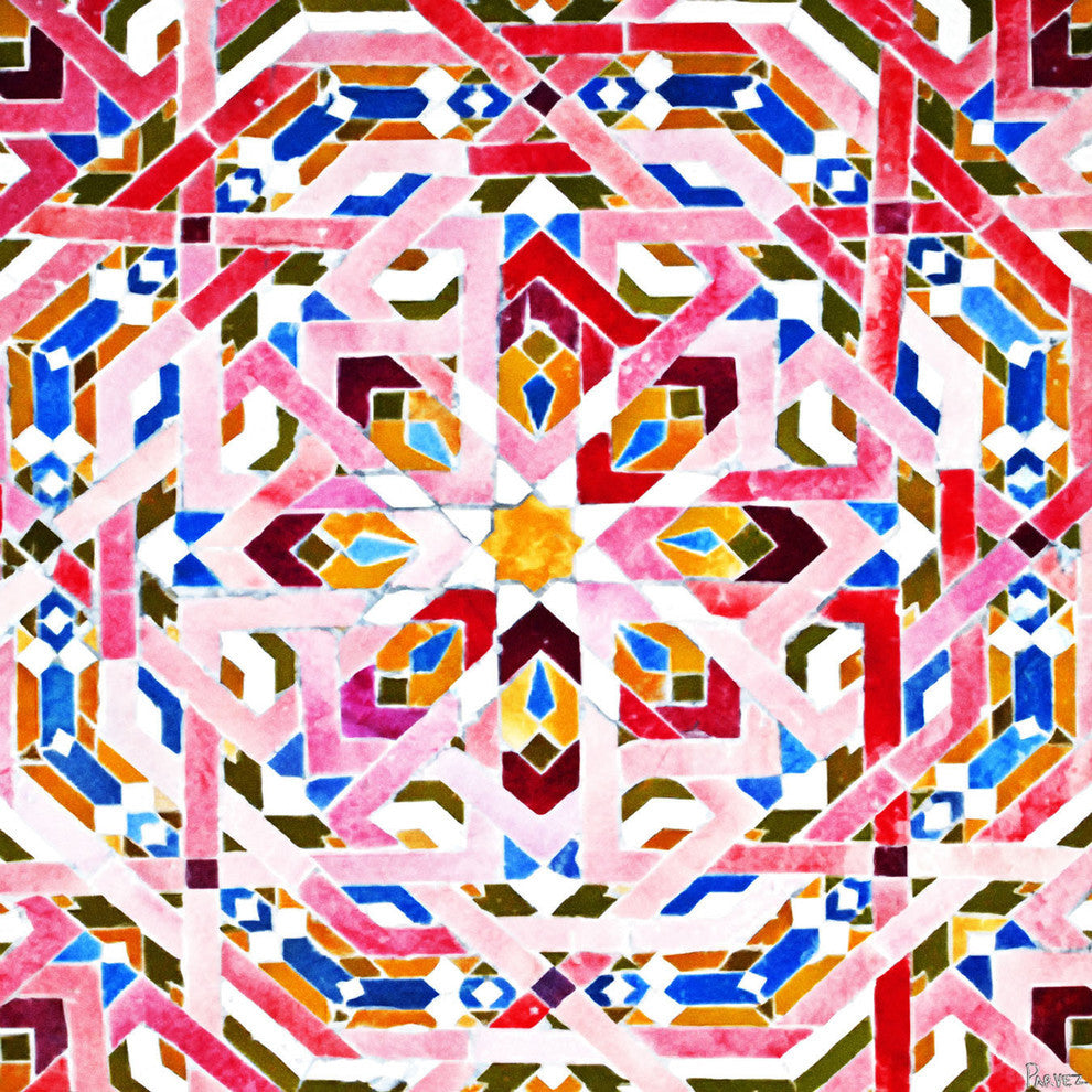 "Kasbah" Fine Art Canvas Print, 24"x24"