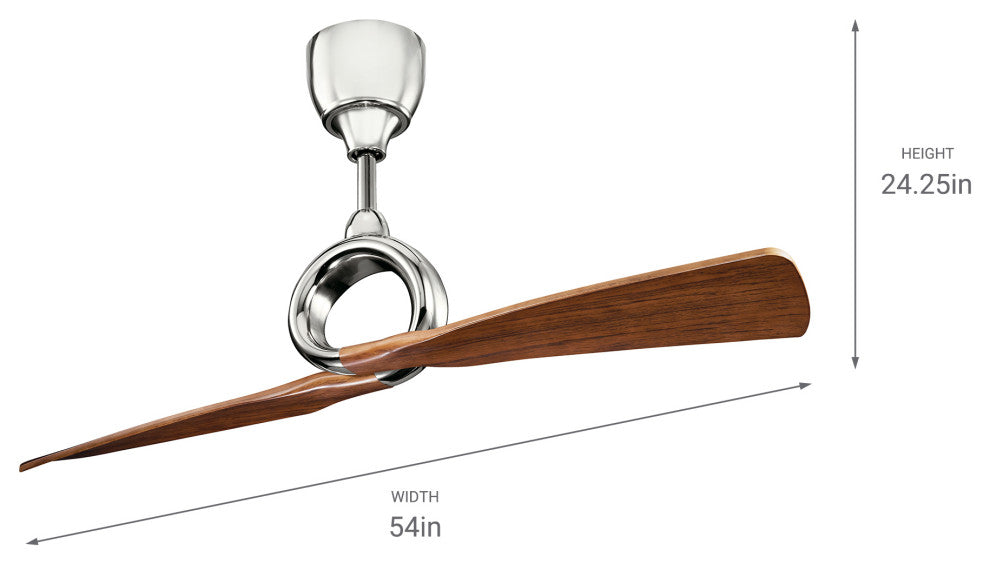 Kichler Link 54" Ceiling Fan 300168PN
