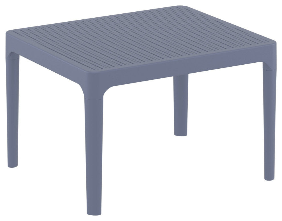 Sky Side Table 24" Dark Gray
