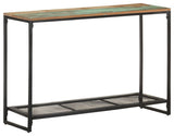 vidaXL Console Table Entryway Table Side Table with Shelf Solid Wood Reclaimed