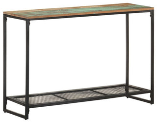 vidaXL Console Table Entryway Table Side Table with Shelf Solid Wood Reclaimed
