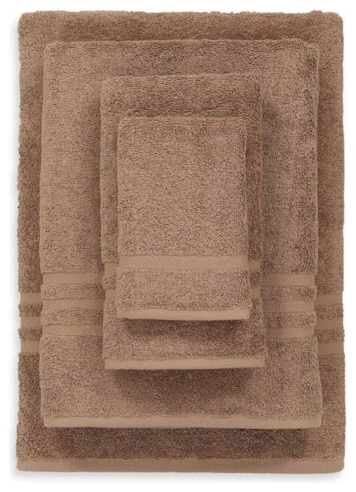 Denzi 4-Piece Towel Combination Set, Latte