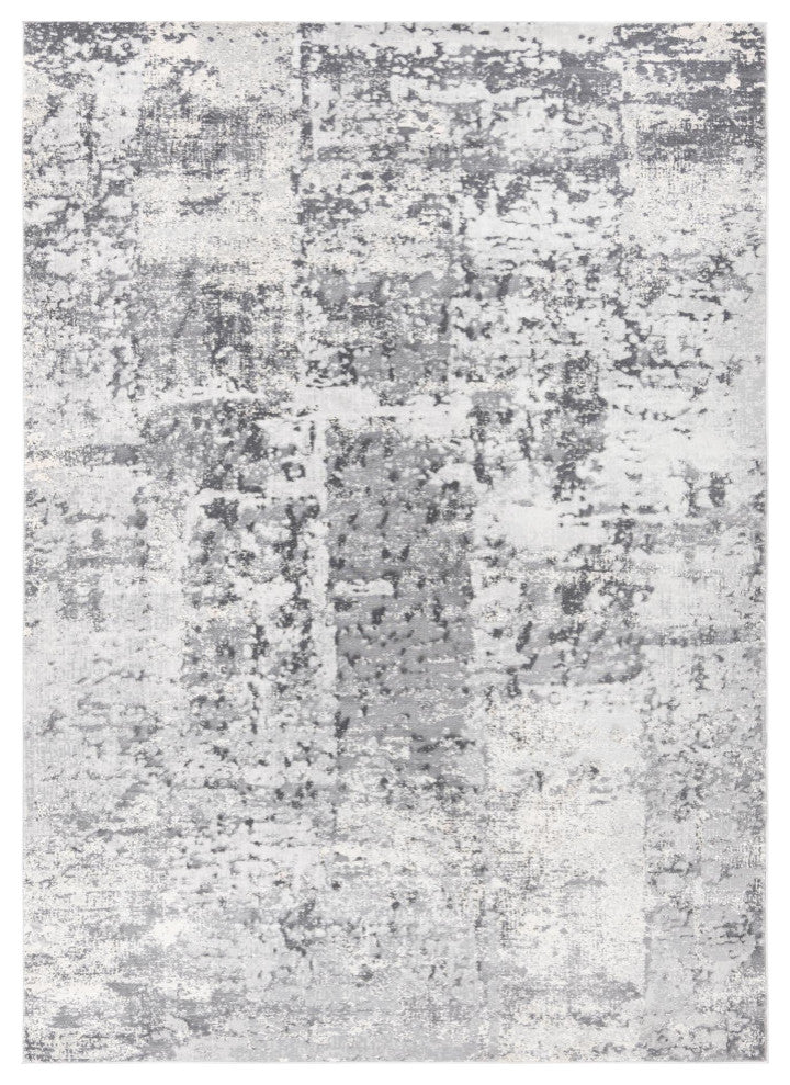 Unique Loom Elizabeth Finsbury Rug, Gray, 7'x10'