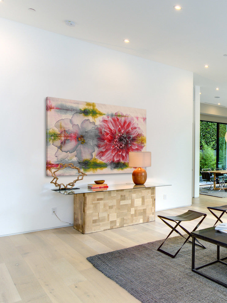 "Vibrant Pair" Fine Art Canvas Print, 18"x12"