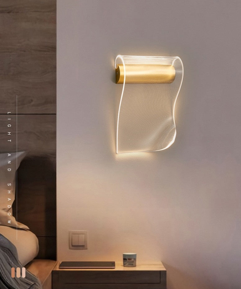 Ittigen | Creative Design LED Lamp for Bedroom, Bend to the Right