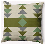 20" x 20" Sagebrush Indoor/Outdoor Polyester Throw Pillow, Sage