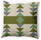 20" x 20" Sagebrush Indoor/Outdoor Polyester Throw Pillow, Sage