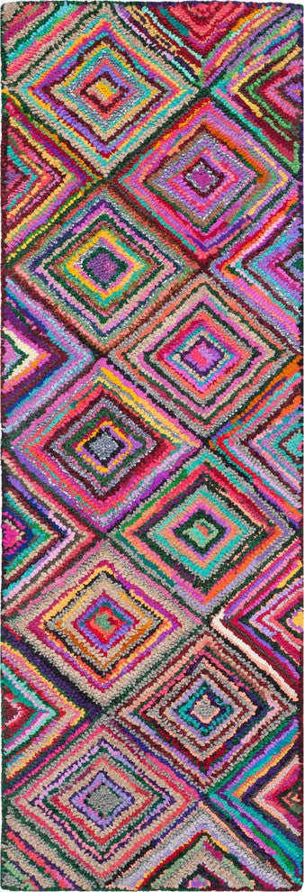 Safavieh Nantucket NAN317A 4' Square Multi Rug