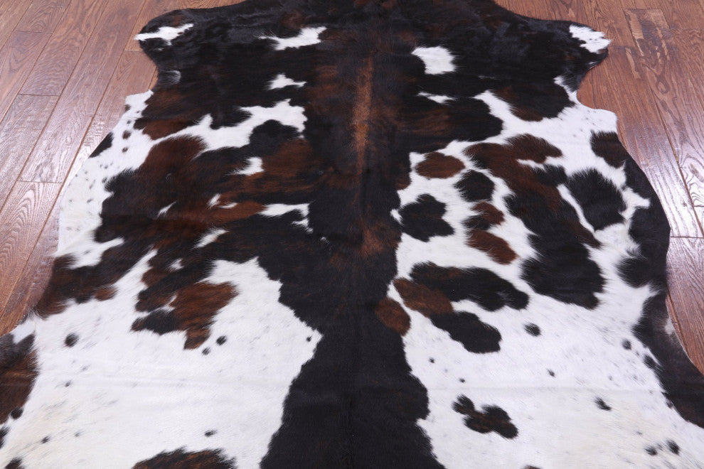 Natural Cowhide Rug 6' 8" X 6' 4" C2406