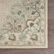 Ivory Medallion Area Rug, 5' X 7'9"