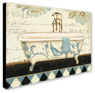 'Marche de Fleurs Bath II' Canvas Art by Lisa Audit