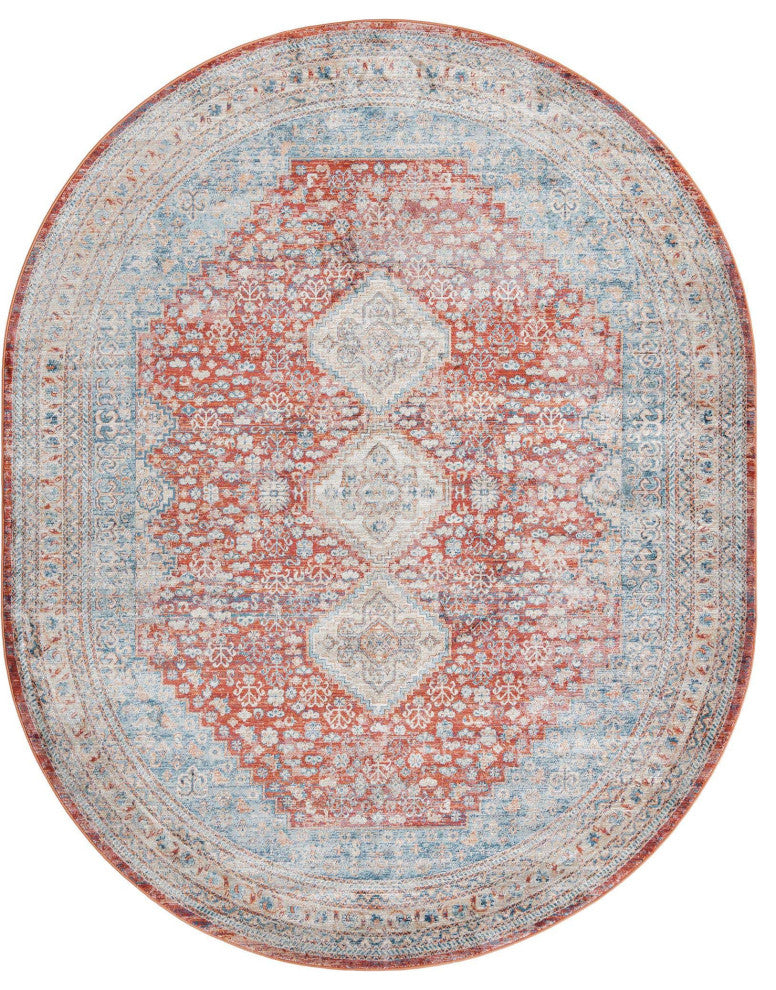 Unique Loom Newport Rosecliff Area Rug