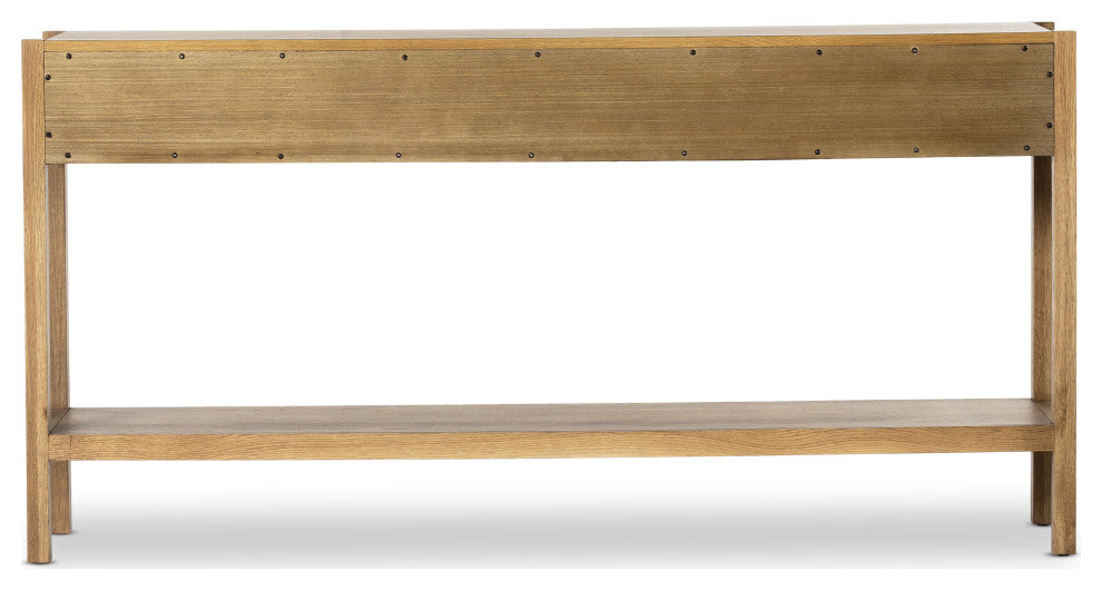 Meadow Console Table-Tawny Oak