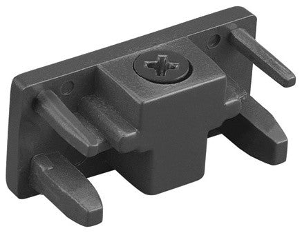 WAC Lighting J-Track End Cap, Black