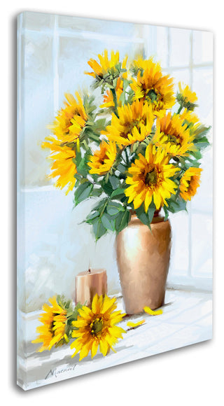 The Macneil Studio 'Sunflowers' Canvas Art, 19"x12"